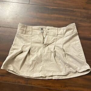 Khaki Jean Skirt size 8/10 medium